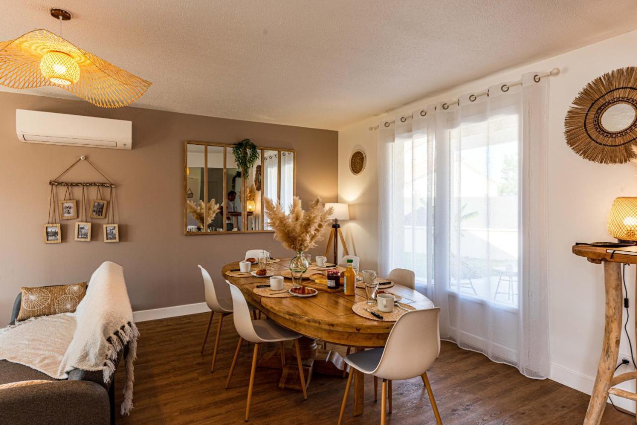 Villa Des Oliviers Sublime Villa Avec Piscine Chauffee Et Privee Et Baby Foot Bon-Encontre 외부 사진